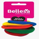 Elástico de Cabelo Antidanos 6 Unidades Bellesa Meia Colorido Macio Elástico de Cabelo Antidanos 6 Unidades Bellesa Meia Colorido Macio