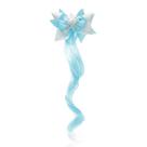 Elástico de Cabelo com Laço e Mechas Azul Festa Carnaval 01 Unidade Cromus Elástico de Cabelo com Laço e Mechas Azul Festa Carnaval 01 Unidade Cromus