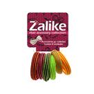 Elástico de Cabelo Margarida Zalike 6 Unidades Firmeza, Conforto e Estilo com Toque Delicado