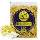 Elástico de Dinheiro Liga Liguinha Amarelo 100g Aprox 120Und