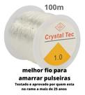 Elastico De Silicone P Pulseira 1.0mm 100m Melhor Qualidade