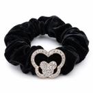 Elastico De Veludo Para Cabelo Com Pingente De Strass Modelos Variados