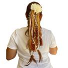 Elástico Enfeite De Cabelo Flor Carnaval Enfeite De Cabeça