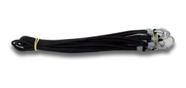 Elástico Extensor Preto com Gancho em Metal 60 Unidades