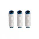 Elástico Para Isca Garrapeixe Biodegradável Transparente 50m Kit 3un