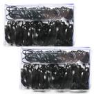 Elásticos Cabelo de Silicone Liguinha Elastiquinho Grande Cartela -