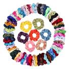 Elásticos de cabelo Cehomi Velvet 75 unidades para mulheres ou meninas Elásticos de cabelo Cehomi Velvet 75 unidades para mulheres ou meninas