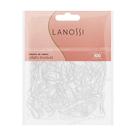 Elásticos de Cabelo Lanossi Invisíveis - 100 unidades