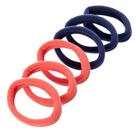 Elásticos de Cabelo Sem Metal Proart Azul e Laranja