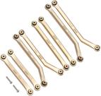 Elásticos Frontais de Latão para Axial SCX24 - Conjunto com 4 Peças