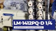 Elastiqueira 12 agulhas para lastex- Pronta-Direc