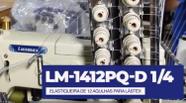 Elastiqueira 12 agulhas para lastex- Pronta-Direc