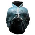 Elders Scrolls Skyrim, impressão digital 3D, anime, homem, mulher, Pu
