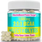 Electrolyte BCAA Gummies SHIZAM com 1000 mg de BCAAs e minerais
