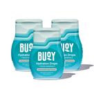 Electrolyte Drops Buoy Sem Açúcar Sem Adoçantes, pacote com 3