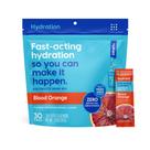 Electrolyte Powder HYDRANT Hydrate Blood Orange, pacote com 30 Electrolyte Powder HYDRANT Hydrate Blood Orange, pacote com 30