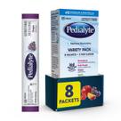 Electrolyte Powder Pedialyte Variety Pack 8 pacotes