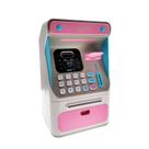 Electronic Money Bank Girls com simulação de identificação facial e senha