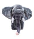 Elefante Cinza Realista 15cm - Pelúcia Enfeite - Fofy Toys Elefante Cinza Realista 15cm - Pelúcia Enfeite - Fofy Toys