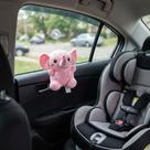 Elefante De Pelúcia 17cm Macio Bichinho Safari Antialérgico Para Bebe Dormir Quarto Menina Menino