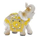 Elefante Decorativo Em Resina Indiano Sabedoria Sorte