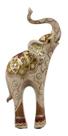 Elefante Enfeite Decoração Sala Tromba Levantada - 28 Cm Elefante Enfeite Decoração Sala Tromba Levantada - 28 Cm
