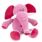 Elefante Rosa De Pelúcia Fofa Super Macia Cortex Brinquedos