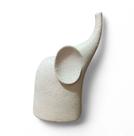Elefante Tomba cerâmica Off White Fosco Texturizado - 26 cm