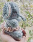 Elefantinha amigurumi Elefantinha amigurumi