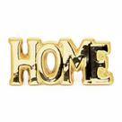 Elemento Decorativo Tipográfico Home Metálico Elemento Decorativo Tipográfico Home Metálico