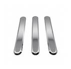 Elemento tátil alerta e direcional inox adesivado Elemento tátil alerta e direcional inox adesivado