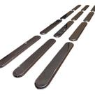 Elemento tátil alerta e direcional inox adesivado