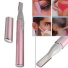 Elétrica Sobrancelha Corpo Rosto Cabelo Aparar Lâmina Navalha Shaver Removedor Caneta Rosa Elétrica Sobrancelha Corpo Rosto Cabelo Aparar Lâmina Navalha Shaver Removedor Caneta Rosa