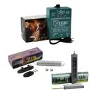 Eletrificador Cerca Elétrica Pequena Propriedade 4500m PPCR Bivolt + Kit Para-raio + Voltímetro Zebu Eletrificador Cerca Elétrica Pequena Propriedade 4500m PPCR Bivolt + Kit Para-raio + Voltímetro Zebu