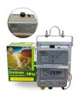 Eletrificador Cerca Elétrica Solar Aparelho Choque Zebu ZS10BI 20km