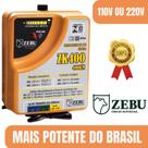 Eletrificador Rural Cerca Elétrica Zebu ZK400 34,84 Joules 400km