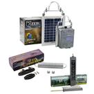 Eletrificador Solar Cerca Grandes Propriedades Bateria ZS20i + Kit Para-raio + Voltímetro - Zebu