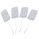 Eletrodo Adesivo Flexível Fisioterapia Com 4 Unidades Retangular 5 x 9cm Carci Eletrodo Adesivo Flexível Fisioterapia Com 4 Unidades Retangular 5 x 9cm Carci