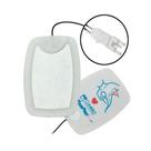 Eletrodo multifunção pad pro ad/ped conector zoll - bluepad