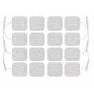 Eletrodos Tens Fes 5x5cm Autoadesivos 16 Unidades Reutilizavel Confortavel