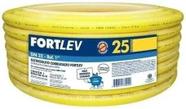 Eletroduto corrugado amarelo anti chama 32mm rl25mt fortlev
