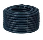 Eletroduto Flexível Mangueira Corrugada de PVC Reforçada Para Laje AZM 25mm 3/4 Preta Rolo 50m