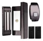 Eletroimã Pt Dz M150 Ipec Porta Vidro De Correr 2 Controle Cor Preto