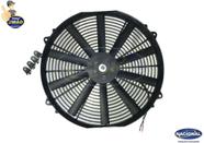 Eletroventilador 16 polegadas 12v perfil baixo aspira ou sopra - ge1149