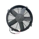 ELETROVENTILADOR IMOBRAS AXIAL 12P ASPIRANTE 24V OEM:101340124 Preto