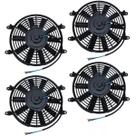 Eletroventilador IMPECAVEL Universal Kit 4 Peças 10" 12v Eletroventilador IMPECAVEL Universal Kit 4 Peças 10" 12v