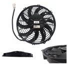 ELETROVENTILADOR ORIGINAL SPAL 10P PERFIL BAIXO SOPRANTE 12V Única