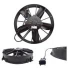 ELETROVENTILADOR ORIGINAL SPAL 12P PERFIL ALTO SOPRANTE 24V Única