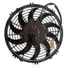 Eletroventilador Universal Ar Condicionado 10 Polegadas 12 Volts 10 Pás Em S Aspirante Original
