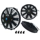 Eletroventilador Universal Pás Retas de 9 polegadas - 12 V Adaptação